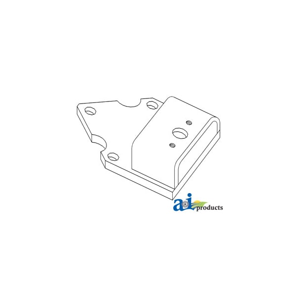 Support, Front Drawbar 10.5" x9" x3.2"